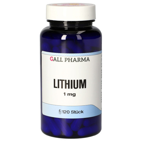 Lithium 1mg GPH Kapseln, 120 Stk., Hecht-Pharma GmbH