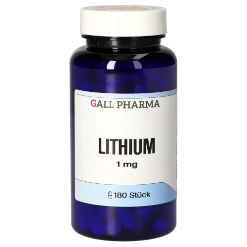 Lithium 1mg GPH Kapseln, 180 Stk., Hecht-Pharma GmbH