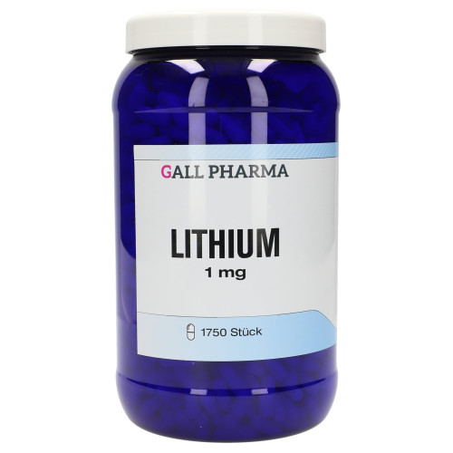Lithium 1mg GPH Kapseln, 1750 Stk., Hecht-Pharma GmbH
