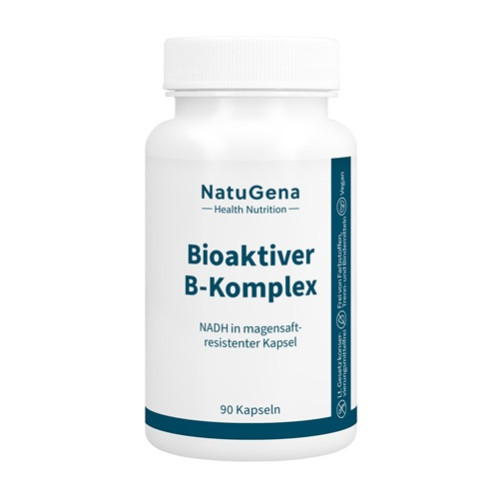 Bioaktiver B-Komplex + NADH, 90 Stk., NatuGena GmbH