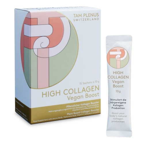TAM PLENUS High Collagen Vegan Boost Btl, 15 Stk., Tam-Plenus GmbH