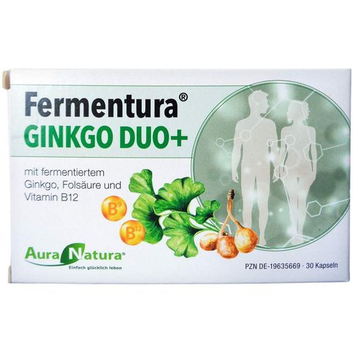 AuraNatura Fermentura Ginkgo Duo+, 30 Stk., Pharmatura GmbH & Co. KG