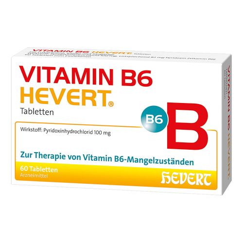 Vitamin B6 Hevert, 60 Stk., Hevert-Arzneimittel GmbH & Co. KG Vitamin B6 Hevert, 60 Stk., Hevert-Arzneimittel GmbH & Co. KG
