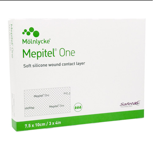 Mepitel One 7.5x10 cm Silikon Netzverband, 10 Stk., Adequapharm GmbH