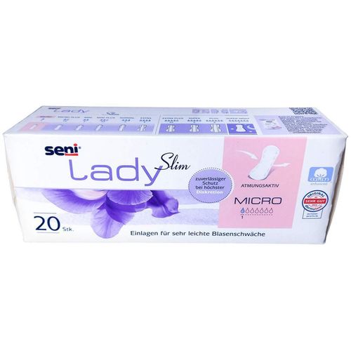 Seni Lady Slim Micro im Beutel, 20 Stk., Tzmo Deutschland GmbH