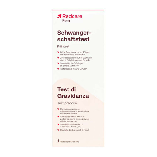 Redcare Schwangerschaftstest, 1 Stk., Nu3 GmbH
