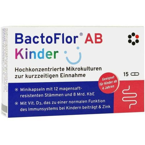 BactoFlor AB Kinder, 15 Stk., Intercell-Pharma GmbH