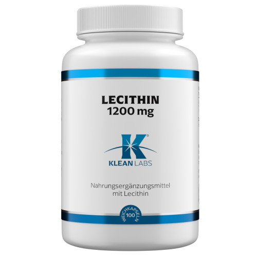 Lecithin Weichkapseln 1200 mg KLEAN LABS, 100 Stk., Supplementa GmbH Lecithin Weichkapseln 1200 mg KLEAN LABS, 100 Stk., Supplementa GmbH