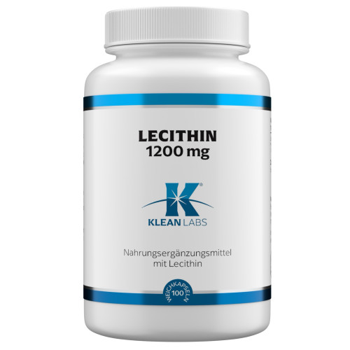 Lecithin Weichkapseln 1200 mg KLEAN LABS, 100 Stk., Supplementa GmbH