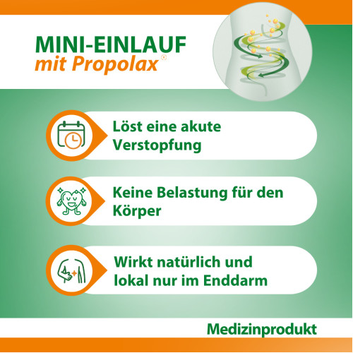 Bekunis Mini-Einlauf mit Propolax, 6 Stk., Hansa Naturheilmittel GmbH
