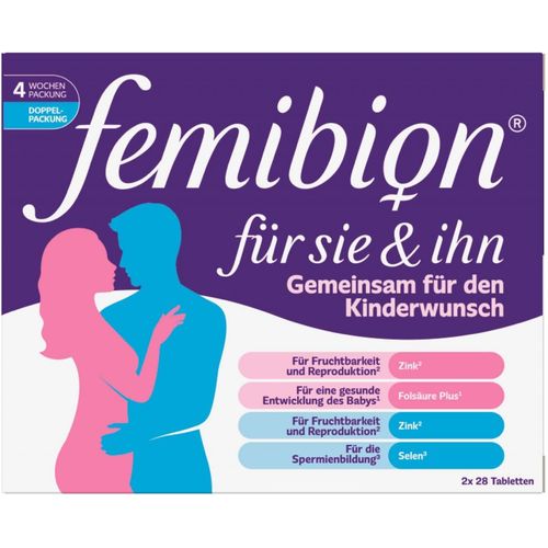 Femibion f&uuml;r Sie & Ihn, 2x28 Stk., WICK Pharma - Zweigniederlassung der Procter & Gamble GmbH