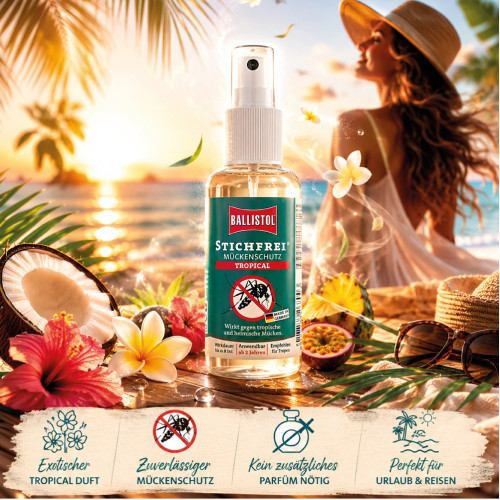 Stichfrei Tropical Pumpspray M&uuml;ckenschutz, 100 ml, Hager Pharma GmbH