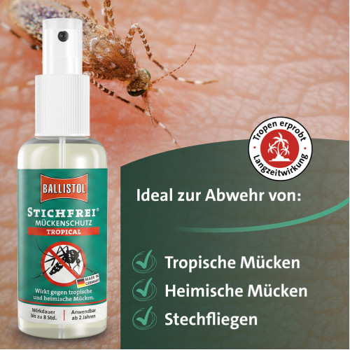 Stichfrei Tropical Pumpspray M&uuml;ckenschutz, 100 ml, Hager Pharma GmbH