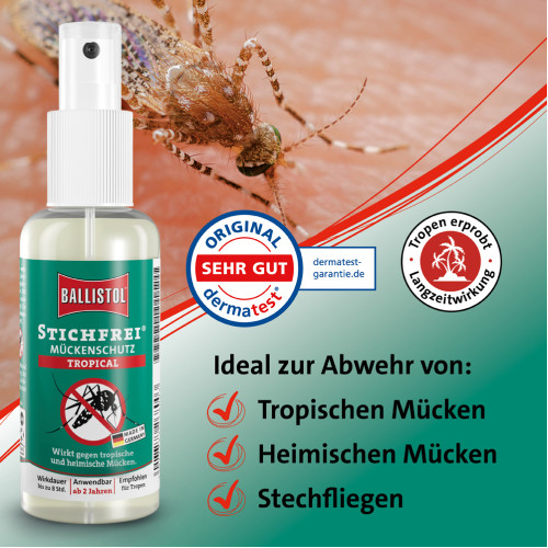 Stichfrei Tropical Pumpspray Mückenschutz, 100 ml, Hager Pharma GmbH