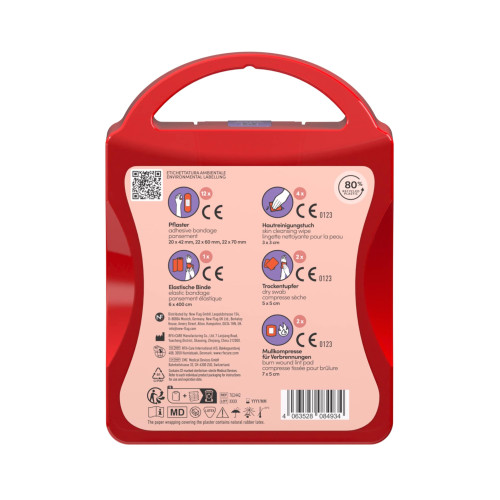 Wild Stripes Travel Essentials First Aid Kit, 21 Stk., New Flag GmbH