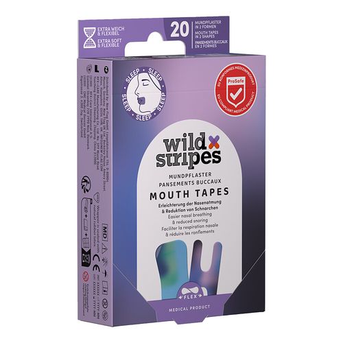 Wild Stripes Mouth Tapes Sunset, 20 Stk., New Flag GmbH