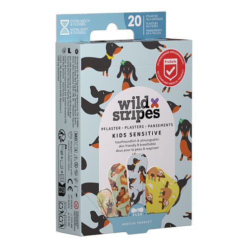 Wild Stripes Kids Sensitiv Animal Fun, 20 Stk., New Flag GmbH
