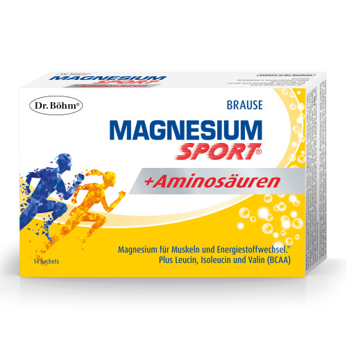 Dr. B&ouml;hm Magnesium Sport + Aminos&auml;uren, 14 Stk., Apomedica Pharmazeutische Produkte GmbH