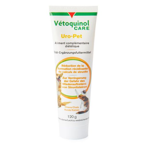 URO-PET Gel Erg.-Futterm.f.Hu./Ka., 120 g, O'ZOO GmbH