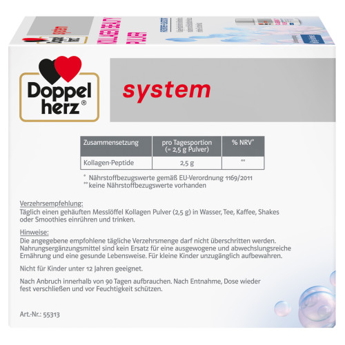 Doppelherz Kollagen Beauty Pulver system, 150 g, Queisser Pharma GmbH & Co. KG
