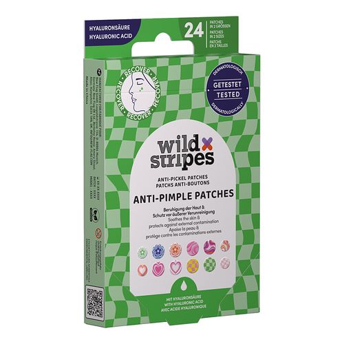 Wild Stripes Anti-Pickel Patches Groovy Recover, 24 Stk., New Flag GmbH