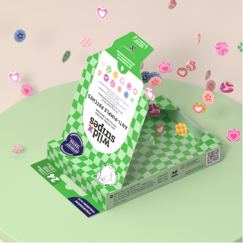 Wild Stripes Anti-Pickel Patches Groovy Recover, 24 Stk., New Flag GmbH