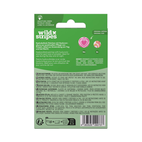 Wild Stripes Anti-Pickel Patches Groovy Recover, 24 Stk., New Flag GmbH