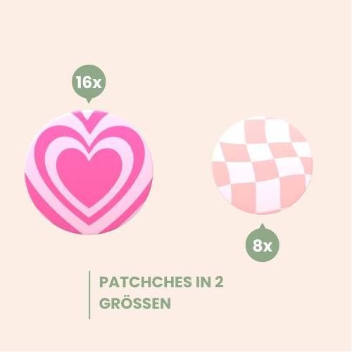 Wild Stripes Anti-Pickel Patches Groovy Recover, 24 Stk., New Flag GmbH