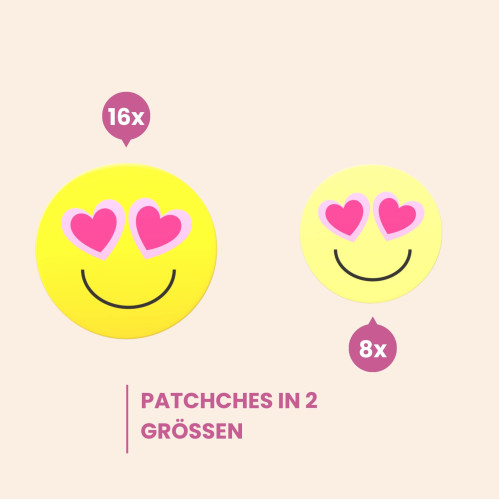 Wild Stripes Anti-Pickel Patches Smile Stop, 24 Stk., New Flag GmbH