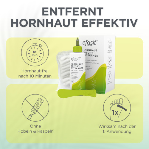 efasit Hornhaut Sofort-Entferner, 200 ml, Kyberg Pharma Vertriebs GmbH