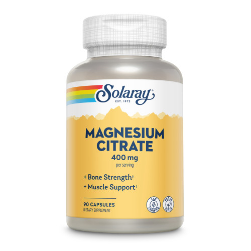 Magnesiumcitrat 400 mg Solaray, 90 Stk., Supplementa GmbH