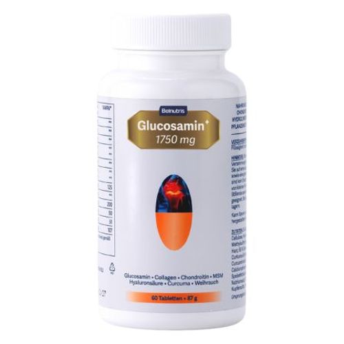 BELNUTRIS GLUCOSAMIN+ 1750 mg, 60 Stk., Dr. Frei Wellness GmbH
