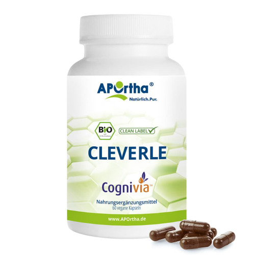 APOrtha Cleverle vegane Kapseln, 60 Stk., APOrtha Deutschland GmbH