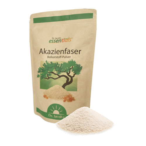Akazienfaser Ballaststoff-Pulver Dr. Jacobs, 500 g, Dr. Jacob's Medical GmbH