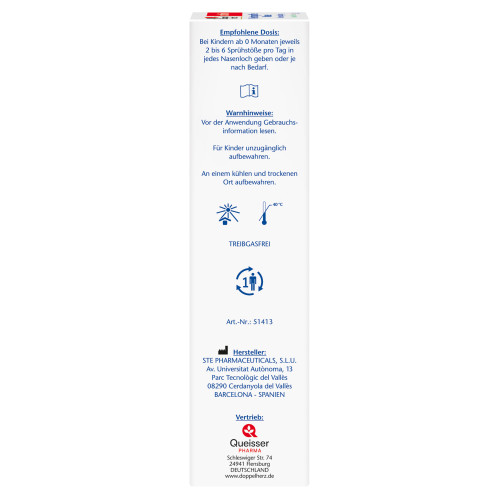 Doppelherz Verstopfte Nase Nasenspülung Baby, 120 ml, Queisser Pharma GmbH & Co. KG