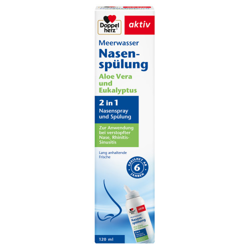Doppelherz Meerwasser Nasenspülung, 120 ml, Queisser Pharma GmbH & Co. KG