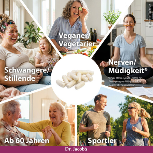 VITAMIN-B-KOMPLEX DR JACOB, 120 Stk., Dr. Jacob's Medical GmbH