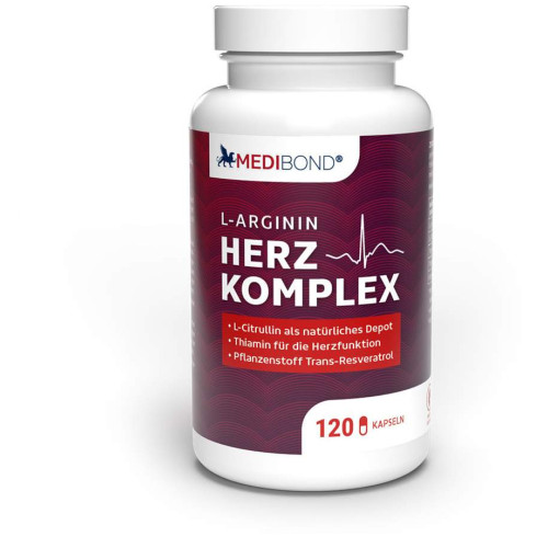 L-Arginin Herz-Komplex, 120 Stk., MEDIBOND Healthcare GmbH