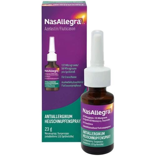 NasAllegra 137 ug/50 ug pro Spr&uuml;hsto&szlig; Nasenspray, 23 g, A. Nattermann & Cie GmbH