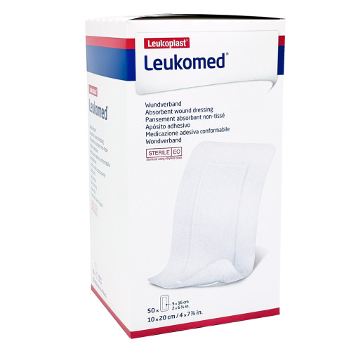 LEUKOMED sterile Pflaster 10x20 cm, 50 Stk., Adequapharm GmbH
