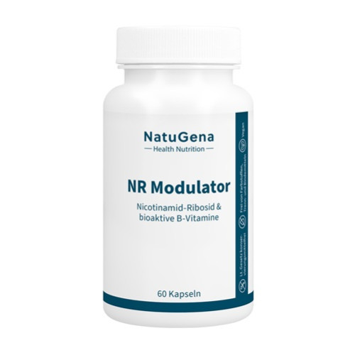 NR Modulator Nicotinamid-Ribosid + B-Vitamine, 60 Stk., NatuGena GmbH
