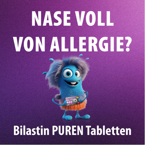 Bilastin PUREN 20 mg Tabletten, 100 Stk., PUREN Pharma GmbH & Co. KG