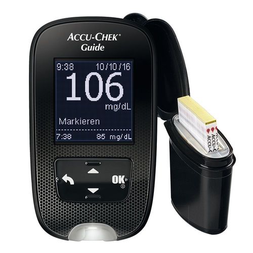 ACCU-CHEK Guide Blutzuckermessger&auml;t Setmg/dl, 1 Stk., 1001 Artikel Medical GmbH