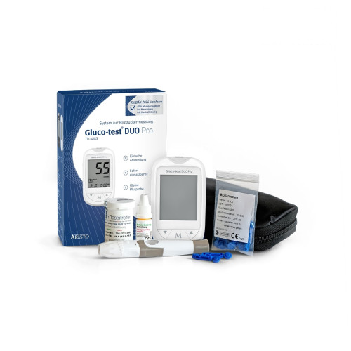 Gluco-test DUO Pro Set mmol/l, 1 Stk., Aristo Pharma GmbH