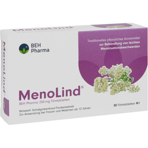 MenoLind BEH Pharma 250 mg Filmtabletten, 30 Stk., BEH Pharma GmbH