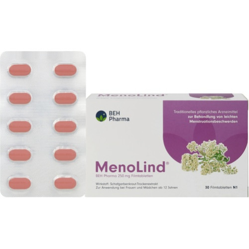 MenoLind BEH Pharma 250 mg Filmtabletten, 30 Stk., BEH Pharma GmbH