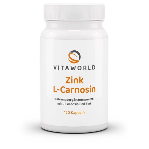 Zink L-Carnosin, 120 Stk., Vita World GmbH