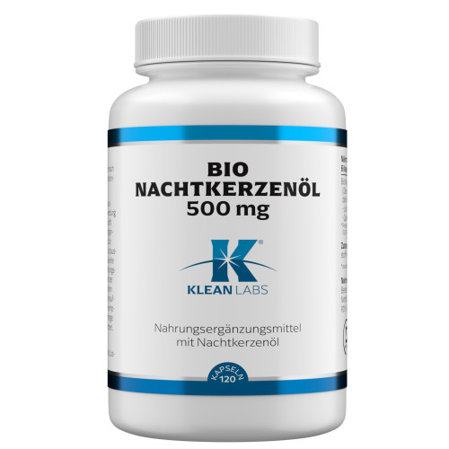 Nachtkerzenöl 500 mg KLEAN LABS, 120 Stk., Supplementa GmbH Nachtkerzenöl 500 mg KLEAN LABS, 120 Stk., Supplementa GmbH