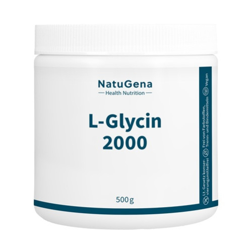 L-Glycin 2000, 500 g, NatuGena GmbH