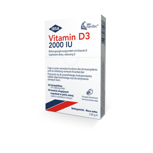 Vitamin D3 2000 IU, 30 Stk., IBSA Pharma GmbH